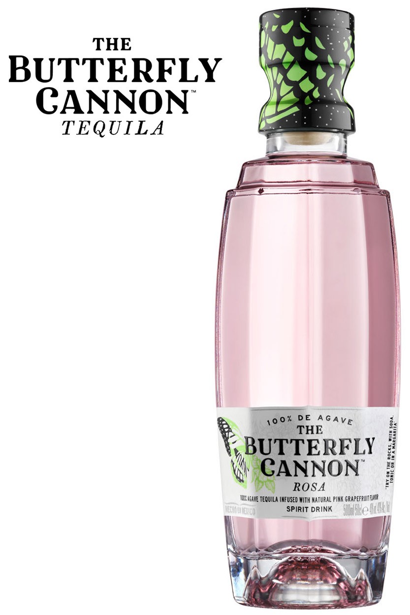The Butterfly Cannon Rosé Tequila