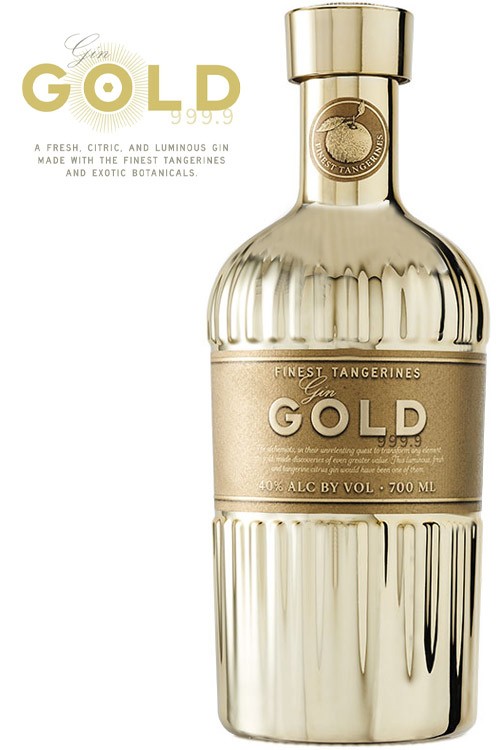 Gold 999,9 Gin aus Frankreich