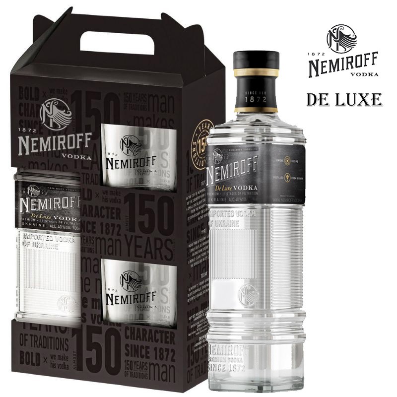 Nemiroff de Luxe Vodka - Geschenkset