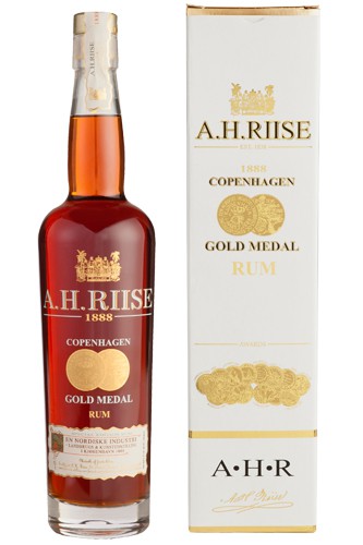 A.H. Riise Copenhagen 1888 Gold Medal Rum
