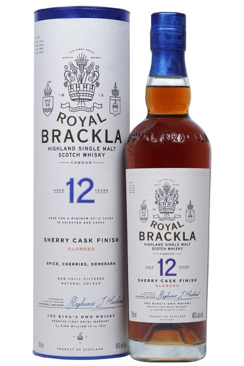 Vodka Whisky Jahre Highland - Brackla 12 Royal Malt Haus Single