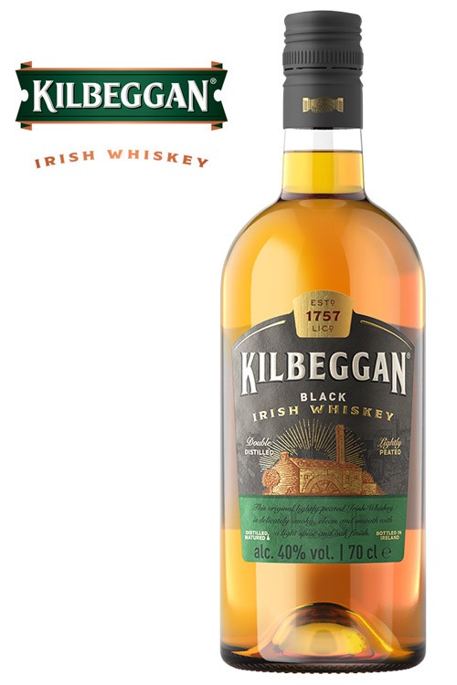 Kilbeggan Black Irish Blended Whiskey