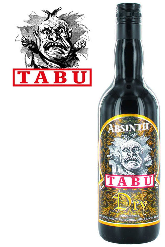 Absinth Vodka Dry Vol. Tabu Haus 55% -