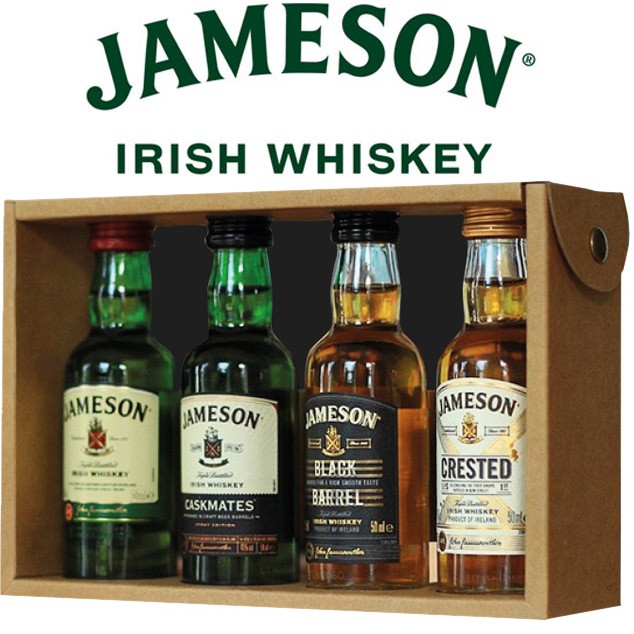 Jameson Irish Whiskey - Tasting Pack 4 x 50 ml