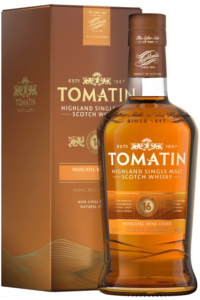 Tomatin 16 Jahre Moscatel Wine Barriques Whisky