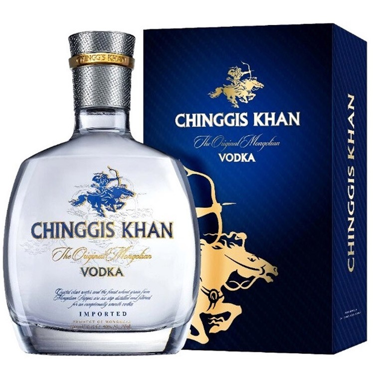 Chinggis Khan Vodka in Box