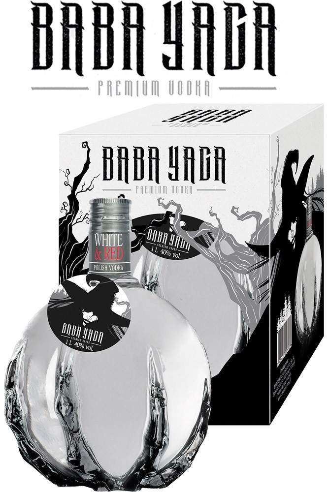 Baba Yaga Premium Vodka in Geschenkbox